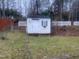 Small white shed in backyard at 1811 Kelly Glen Dr, Apex, NC 27502