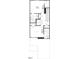 Second floor plan featuring two bedrooms, two bathrooms, and a laundry area at 1997 Rabbitbrush St, Durham, NC 27703