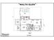 1st floor plan showing open concept living space, kitchen, and bedrooms at 2930 Forest Creek Ln, Mebane, NC 27302