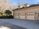 Spacious three-car garage with ample parking and well-maintained exterior at 32602 Archdale, Chapel Hill, NC 27517