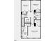 Third floor includes owner's suite, laundry, and additional bedrooms at 435 Rowe Way, Knightdale, NC 27545