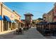 Outdoor shopping center with restaurants and shops at 4860 Fayetteville Rd, Durham, NC 27713