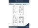 Floor plan showcasing the layout and dimensions of the home's various levels at 512 Gordon Street # 303, Durham, NC 27701