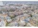 Aerial view of the neighborhood, showing the property's location at 517 N East St, Raleigh, NC 27604