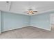 Large bedroom with carpet flooring and ceiling fan at 8 Looping Horse Cir, Angier, NC 27501