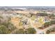 Aerial view showcasing the property, surrounding neighborhood, and community amenities at 101 Bonica Creek Dr, Garner, NC 27529