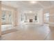 Unfinished basement space with windows, ready for customization and ample storage at 101 Bonica Creek Dr, Garner, NC 27529