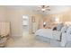 Spacious bedroom with walk-in closet, and an open doorway with easy access to other rooms at 101 Bonica Creek Dr, Garner, NC 27529