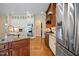 Spacious gourmet kitchen featuring custom cabinetry and stainless steel appliances at 101 Bonica Creek Dr, Garner, NC 27529
