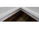 Built-in corner shelving with white trim at 110 Mohave Dr, Louisburg, NC 27549