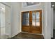 Bright entryway with hardwood floors and double doors at 110 Mohave Dr, Louisburg, NC 27549