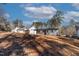 Aerial view showcasing house and backyard at 110 Mohave Dr, Louisburg, NC 27549