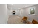 Finished basement features a fireplace and lots of natural light at 3305 Victor Pl, Raleigh, NC 27604