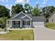Charming single-story home boasts a well-manicured lawn, attached two-car garage, and welcoming entrance at 36 Mae Ct, Roxboro, NC 27573