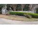 The neighborhood is called Thaxton and is denoted by a stone entrance at 4202 Cherry Blossom Cir, Durham, NC 27713