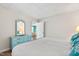 Bedroom with light blue dresser and a view of another room at 5765 G Snow Camp Rd, Graham, NC 27253