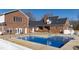 Refreshing inground pool with a large surrounding patio area at 5765 G Snow Camp Rd, Graham, NC 27253
