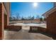 Inviting in-ground pool with brick patio and spacious backyard at 5765 G Snow Camp Rd, Graham, NC 27253