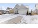 Two-story home with gray siding and two-car garage at 803 Golden Plum Ln, Zebulon, NC 27597