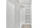 Large closet with hanging rod and shelving for ample storage at 919 Fiske St, Durham, NC 27703