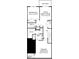 Upstairs floorplan showing primary bedroom with walk-in closet and bath, additional bedroom and balcony at 101 Ailey Brook Way # 100, Wake Forest, NC 27587