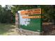 Smith Creek Soccer Center sign, featuring stone base and tree graphics, inviting families to sports fun at 105 Ailey Brook Way # 100, Wake Forest, NC 27587