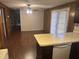 Kitchen features a breakfast bar and ample cabinet space at 201 Providence Rd, Oxford, NC 27565
