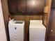 Laundry room with washer and dryer hookups, providing convenient in-unit laundry at 201 Providence Rd, Oxford, NC 27565