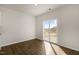 Bright breakfast nook with sliding glass doors leading to the backyard at 2557 Summersby Dr, Mebane, NC 27302