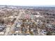 Aerial view of home and surrounding neighborhood at 507 Price Ave, Durham, NC 27701