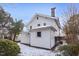 Side view of charming white house with backyard at 507 Price Ave, Durham, NC 27701