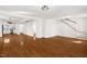 Spacious living area with hardwood floors and stairs at 507 Price Ave, Durham, NC 27701