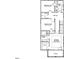 Second floor plan with primary bedroom, two additional bedrooms, and laundry at 720 Georgias Landing Pkwy # 11, Raleigh, NC 27603