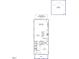 First floor plan showcasing kitchen, Gathering room, and flex space at 731 Georgia'S Landing Pkwy # 111, Raleigh, NC 27603