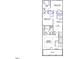 Upstairs floorplan with primary bedroom, two additional bedrooms, and a loft at 739 Georgia'S Landing Pkwy # 113, Raleigh, NC 27603