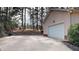 Attached garage with a basketball court at 7607 Divot Dr, Sanford, NC 27332