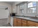 The kitchen features ample natural light and a spacious sink at 801 Williamsboro St, Oxford, NC 27565