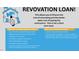 Informational text on the terms and eligibilty of the Renovation Loan at 801 Williamsboro St, Oxford, NC 27565