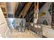 Unfinished attic space with HVAC unit and ample storage at 71 Priming Way, Angier, NC 27501