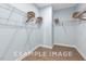 Large walk-in closet with wire shelving at 71 Priming Way, Angier, NC 27501