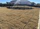 New lawn with sod and landscaping; home under construction visible in background at 11186 Salers Loop, Middlesex, NC 27557