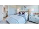 Cozy bedroom with a queen bed and neutral color scheme at 1267 Willow Tree Way, Graham, NC 27253