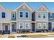 Modern townhouses with attractive landscaping at 1267 Willow Tree Way, Graham, NC 27253
