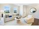 Cozy living room with comfy seating and coffee table at 1267 Willow Tree Way, Graham, NC 27253