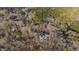 Bird's-eye view of home amongst the trees at 1313 Enderbury Dr, Raleigh, NC 27614