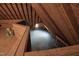 Spacious attic space with unfinished wood framing at 1313 Enderbury Dr, Raleigh, NC 27614