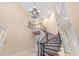 View of a grand staircase from below at 1313 Enderbury Dr, Raleigh, NC 27614