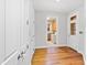 Bright laundry room with washer, dryer, and ample cabinetry at 1313 Enderbury Dr, Raleigh, NC 27614