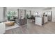 Open floor plan with living room, kitchen, and dining area at 2184 Monk Dr, Haw River, NC 27258