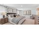 Main bedroom with window and stylish decor at 2188 Monk Dr, Haw River, NC 27258